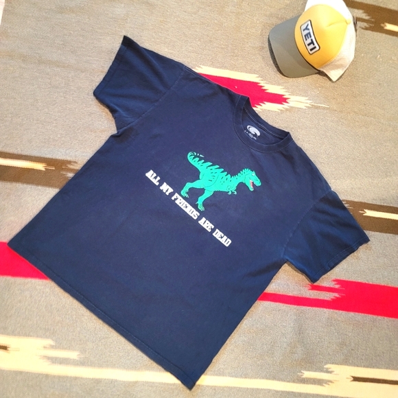 All my friends are dead dino tee - Picture 1 of 2